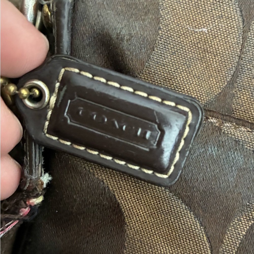 Coach Brown Interior Handbag